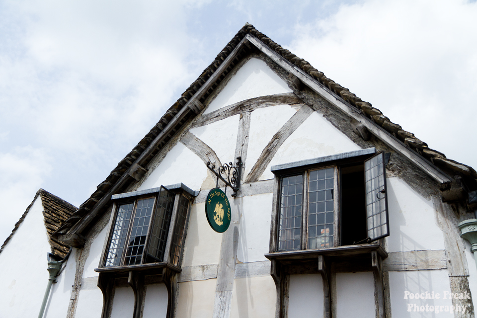 Tourists, Lacock, Wiltshire, Bakery