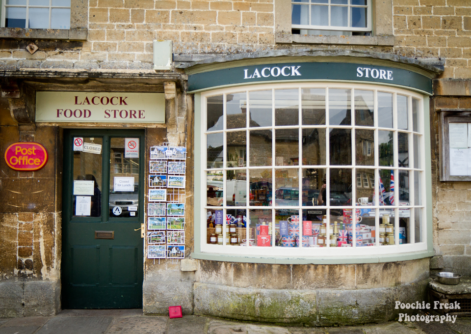 Tourists, Lacock, Wiltshire, Bakery