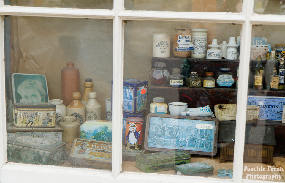 Tourists, Lacock, Wiltshire, Bakery