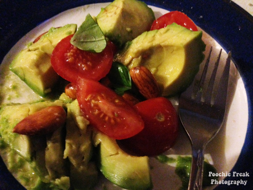Salad, raw vegan