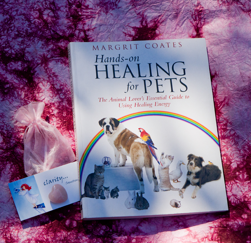 Poochie Freak, pet photography, book and crystal giveaway, Margrit Coates, animal healing, healing for pets, rose quartz